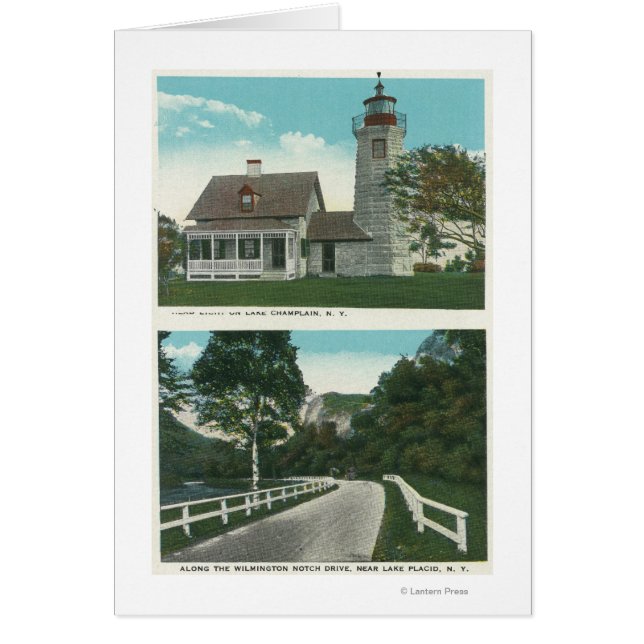 Uitzicht van de vuurtoren van het meer van ChamPla (Voorkant)