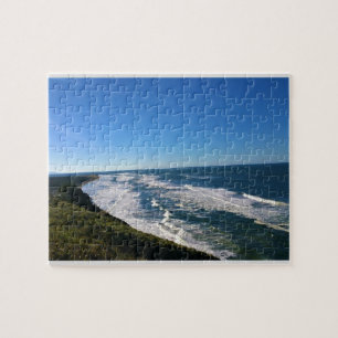 Uitzicht van de vuurtoren van het Noordhoofd, Wash Legpuzzel