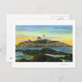 Uitzicht van de vuurtoren van New York Briefkaart (Voorkant / Achterkant)