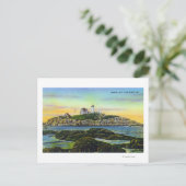 Uitzicht van de vuurtoren van New York Briefkaart (Staand voorkant)