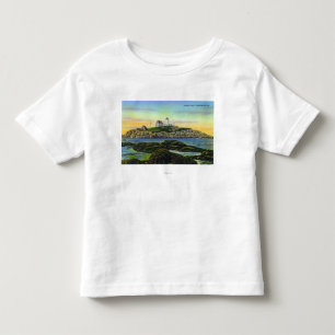 Uitzicht van de vuurtoren van New York Kinder Shirts