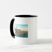 Uitzicht van de vuurtoren van Point Atkinson Mok (Voorkant links)