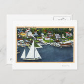 Uitzicht van de Waterfront 2 Briefkaart (Voorkant / Achterkant)