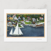 Uitzicht van de Waterfront 2 Briefkaart (Voorkant)