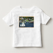 Uitzicht van de Waterfront 2 Kinder Shirts (Voorkant)