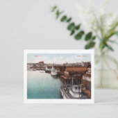 Uitzicht van de Waterfront Briefkaart (Staand voorkant)