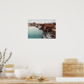 Uitzicht van de Waterfront Poster (Keuken)