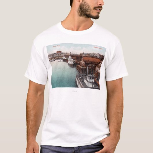 Uitzicht van de Waterfront T-shirt (Voorkant)