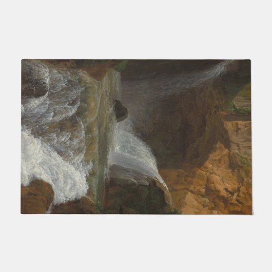 Uitzicht van de watervallen in Tivoli (door Bidaul Deurmat (Voorkant)