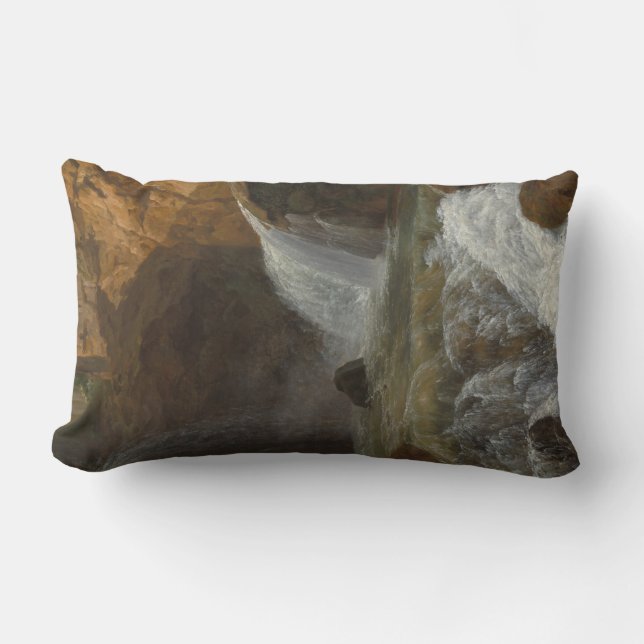 Uitzicht van de watervallen in Tivoli (door Bidaul Kussen (Voorkant)