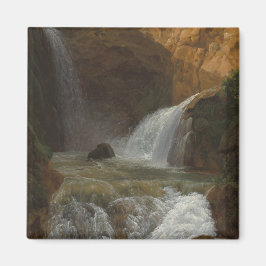 Uitzicht van de watervallen in Tivoli (door Bidaul Magneet