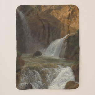Uitzicht van de watervallen in Tivoli (door Bidaul Sherpa Deken