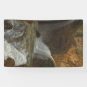 Uitzicht van de watervallen in Tivoli (door Bidaul Spandoek (Horizontaal)