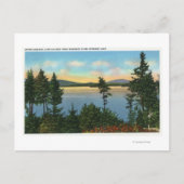 Uitzicht van de Wawbeek Club van Upper Saranac Lak Briefkaart (Voorkant)