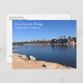 Uitzicht van de Wedge, Krantenband, Californië Briefkaart (Voorkant / Achterkant)