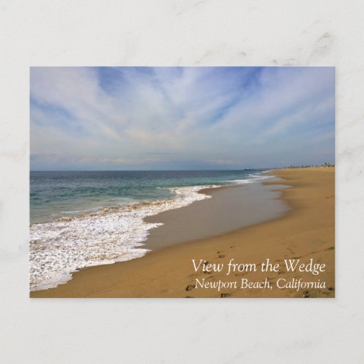 Uitzicht van de Wedge, Krantenband, Californië Briefkaart (Voorkant)