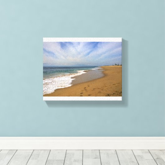 Uitzicht van de Wedge, Krantenband, Californië Canvas Afdruk (Insitu (Houten vloer))