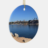 Uitzicht van de Wedge, Krantenband, Californië Keramisch Ornament (Rechts)