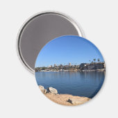 Uitzicht van de Wedge, Krantenband, Californië Magneet (Voorkant / Achterkant)