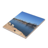 Uitzicht van de Wedge, Krantenband, Californië Tegeltje (Zijkant)