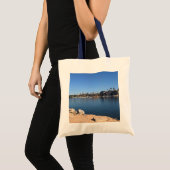 Uitzicht van de Wedge, Krantenband, Californië Tote Bag (Voorkant (product))