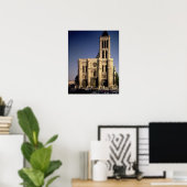 Uitzicht van de West-façade, met c.1135 (foto) Poster (Thuiskantoor)