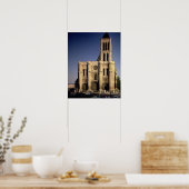 Uitzicht van de West-façade, met c.1135 (foto) Poster (Keuken)
