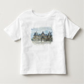 Uitzicht van de West-facade van Chateau de Maisons Kinder Shirts (Voorkant)