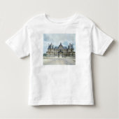 Uitzicht van de West-facade van Chateau de Maisons Kinder Shirts (Voorkant)