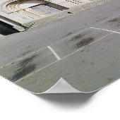 Uitzicht van de westafel 2 poster (Hoek)