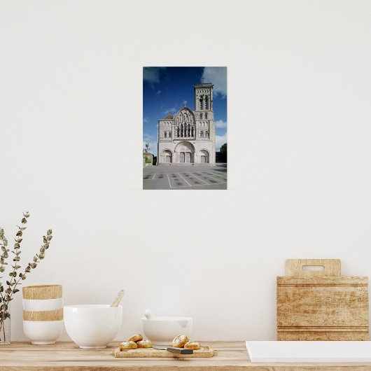 Uitzicht van de westafel 2 poster (Keuken)
