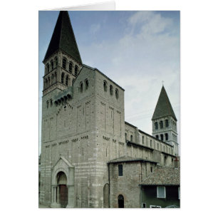 Uitzicht van de westelijke façade, 10e-11e eeuw