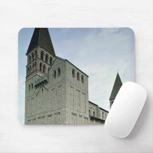 Uitzicht van de westelijke façade, 10e-11e eeuw muismat (Met muis)