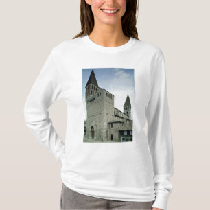 Uitzicht van de westelijke façade, 10e-11e eeuw t-shirt