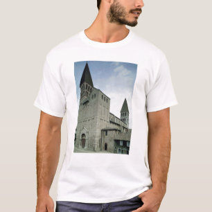 Uitzicht van de westelijke façade, 10e-11e eeuw t-shirt
