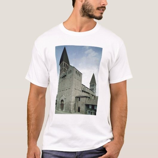 Uitzicht van de westelijke façade, 10e-11e eeuw t-shirt (Voorkant)