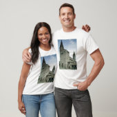 Uitzicht van de westelijke façade, 10e-11e eeuw t-shirt (Unisex)