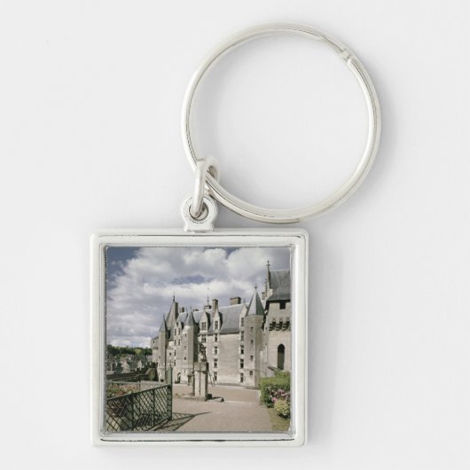 Uitzicht van de westelijke gevel van de gerestaure sleutelhanger (Voorkant)