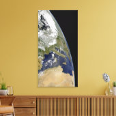 Uitzicht van de westerne Middellandse Zee Canvas Afdruk (Insitu (Woonkamer))