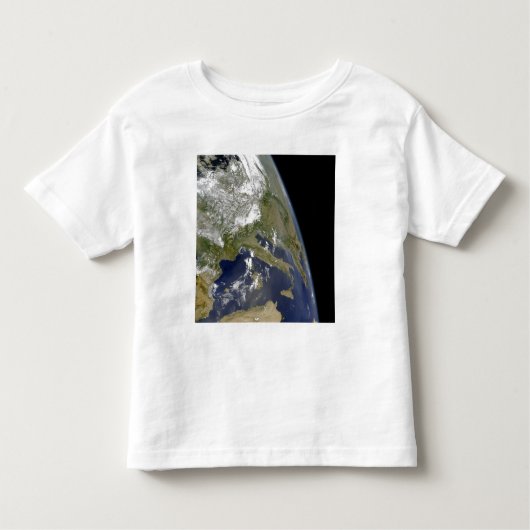 Uitzicht van de westerne Middellandse Zee Kinder Shirts (Voorkant)