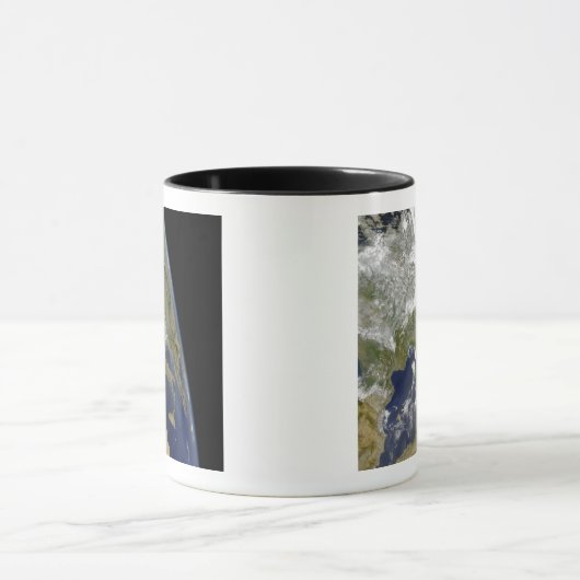 Uitzicht van de westerne Middellandse Zee Mok (Midden)