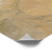 Uitzicht van de westerne Middellandse Zee Poster (Hoek)