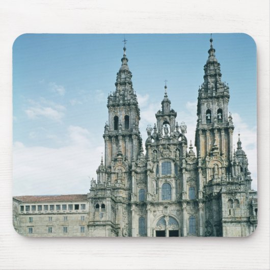 Uitzicht van de westfaçade, gebouwd 1738-50 muismat (Voorkant)