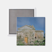 Uitzicht van de westfaçade, gebouwd c.862-930 magneet (Voorkant / Achterkant)