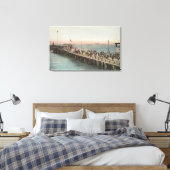 Uitzicht van de Wharf Canvas Afdruk (Insitu (Slaapkamer))