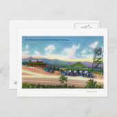 Uitzicht van de Wigwam en de Westerne Top Briefkaart (Voorkant / Achterkant)