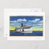 Uitzicht van de wijngaard van de Martha Briefkaart (Voorkant / Achterkant)