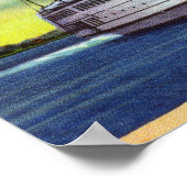 Uitzicht van de wijngaard van de Martha Poster (Hoek)