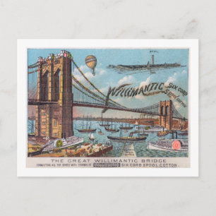 Uitzicht van de William Brug Briefkaart