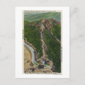 Uitzicht van de Winding Trail, Castle, Top Briefkaart (Voorkant)